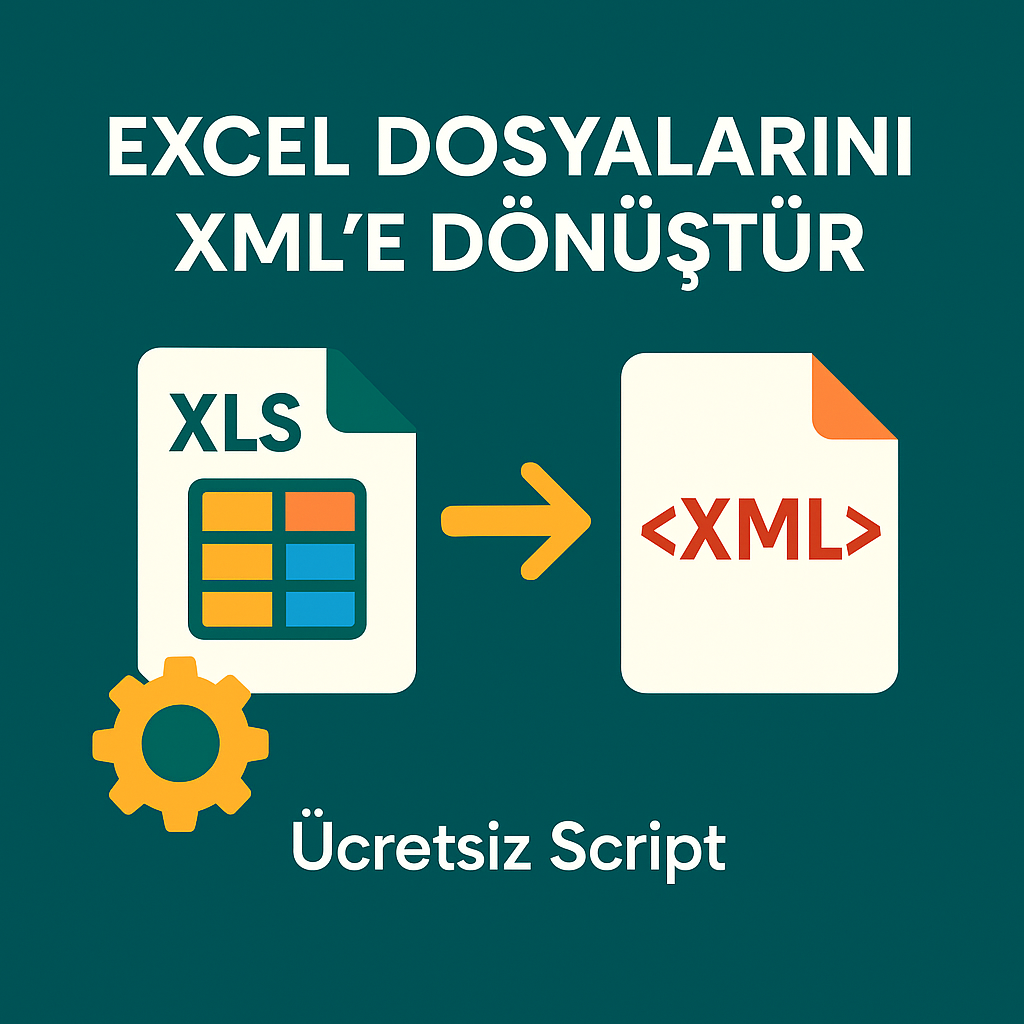 Wordpress Excel Dosyalarını XML'e Dönüştürme Eklentisi