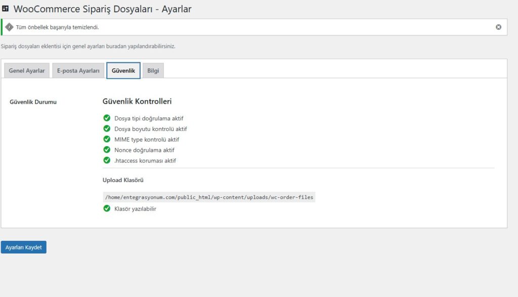 WooCommerce Siparişe Dosya Ekleme Eklentisi ( Admin Tarafından) - WordPress