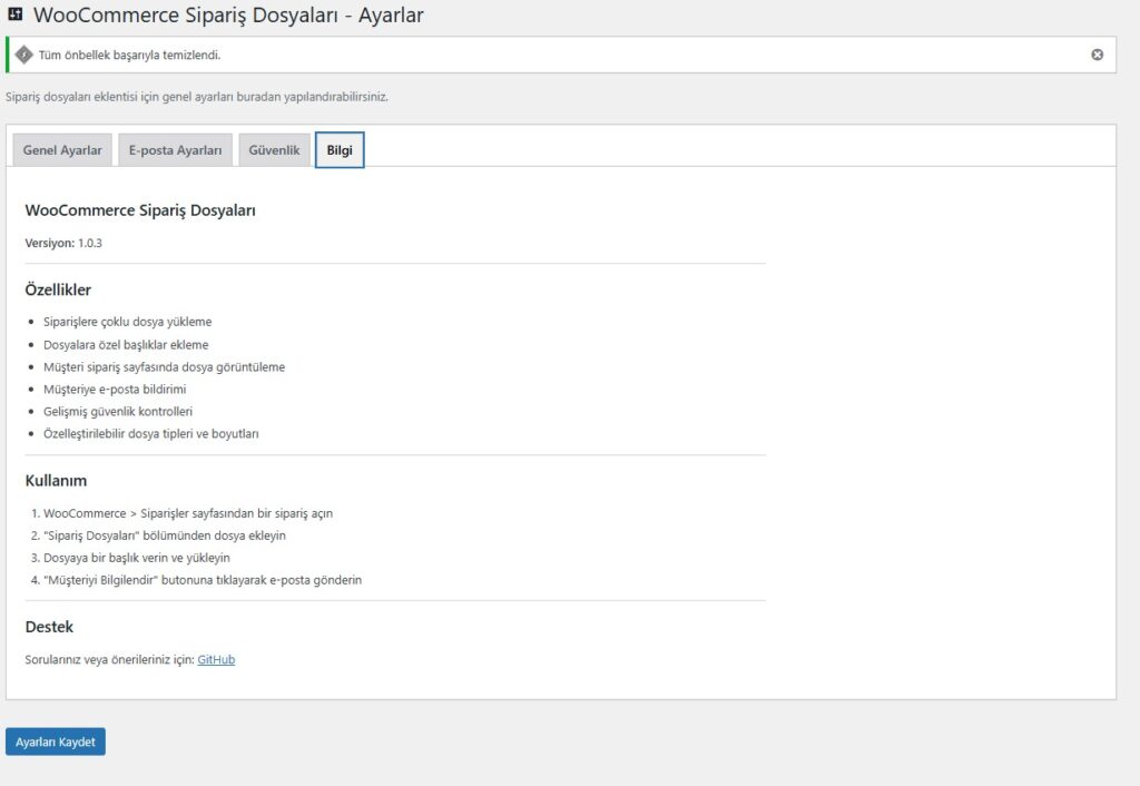 WooCommerce Siparişe Dosya Ekleme Eklentisi ( Admin Tarafından) - WordPress